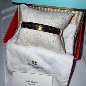 Kate Spade Shiny Gold Bangle